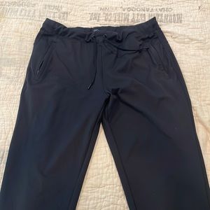 Black joggers